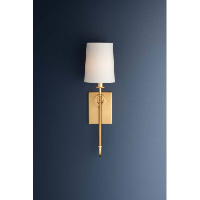 Hudson Valley Lighting 2071 Glenmont 21" Tall Wall Sconce with Linen