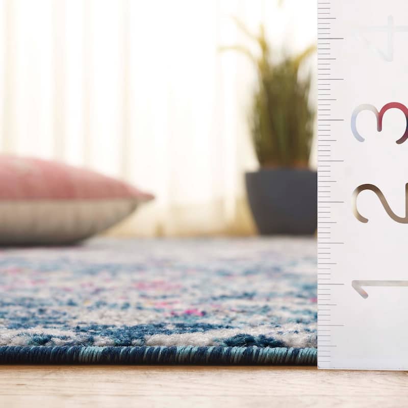 SAFAVIEH Madison Belle Boho Paisley Rug