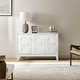 preview thumbnail 48 of 46, HULALA HOME Glenda Contemporary 45''W Versatile 3-door Adjustable Shelf Storage Cabinet
