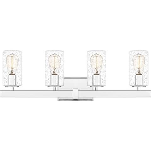 Kirby 4-Light Polished Chrome Vanity Light - Polished Chrome