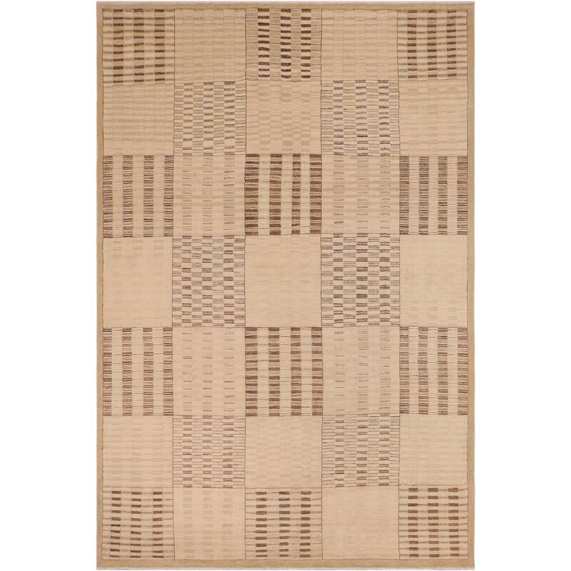 Chic Terrain Gabbeh Hand Knotted Wool Area Rug - 10'1'' x 13'7''