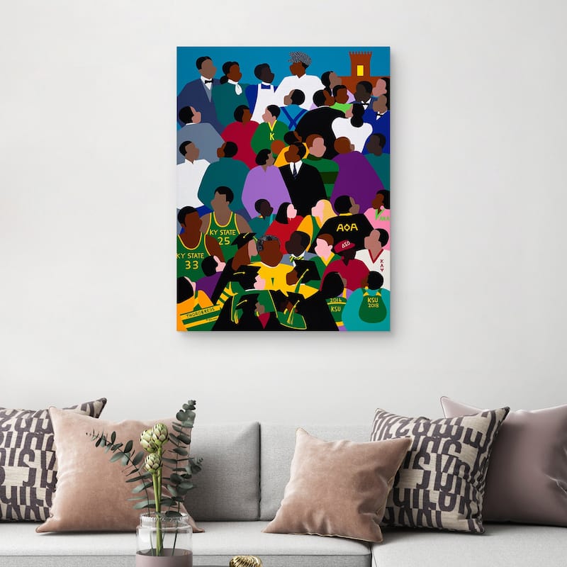 Onward and Upward by Synthia SAINT JAMES Canvas Art Print