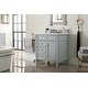 preview thumbnail 3 of 32, James Martin Vanities Brittany 30" Single Vanity, Urban Gray