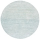 preview thumbnail 46 of 52, SAFAVIEH Handmade Soho Esmehan Contemporary Wool Rug 6' Round - Turquoise/Ivory