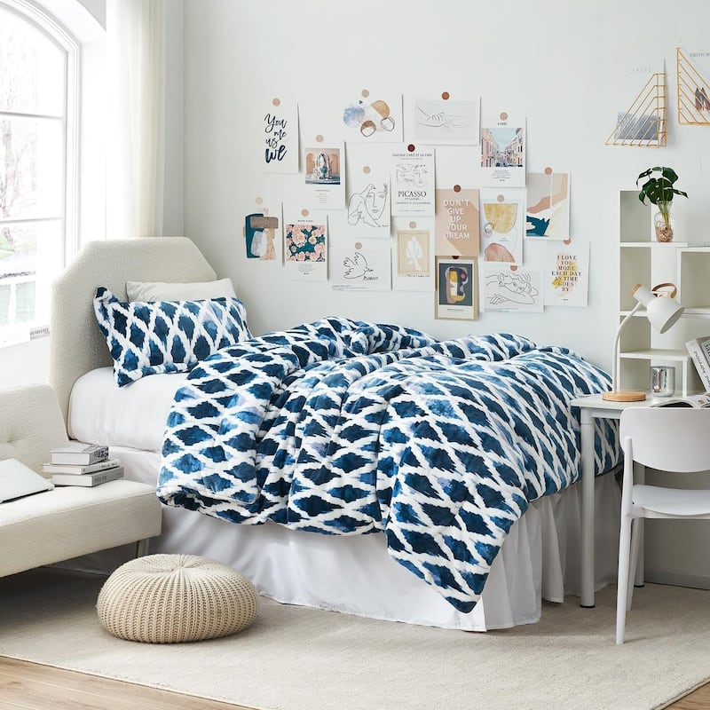 Love Thick® - Cuddly Coma Inducer Oversized Comforter Set - Arizona Blue Nights - Twin XL