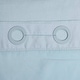 preview thumbnail 6 of 17, No Hook Slub Linen Texture Shower Curtain with PEVA Snap-in Liner