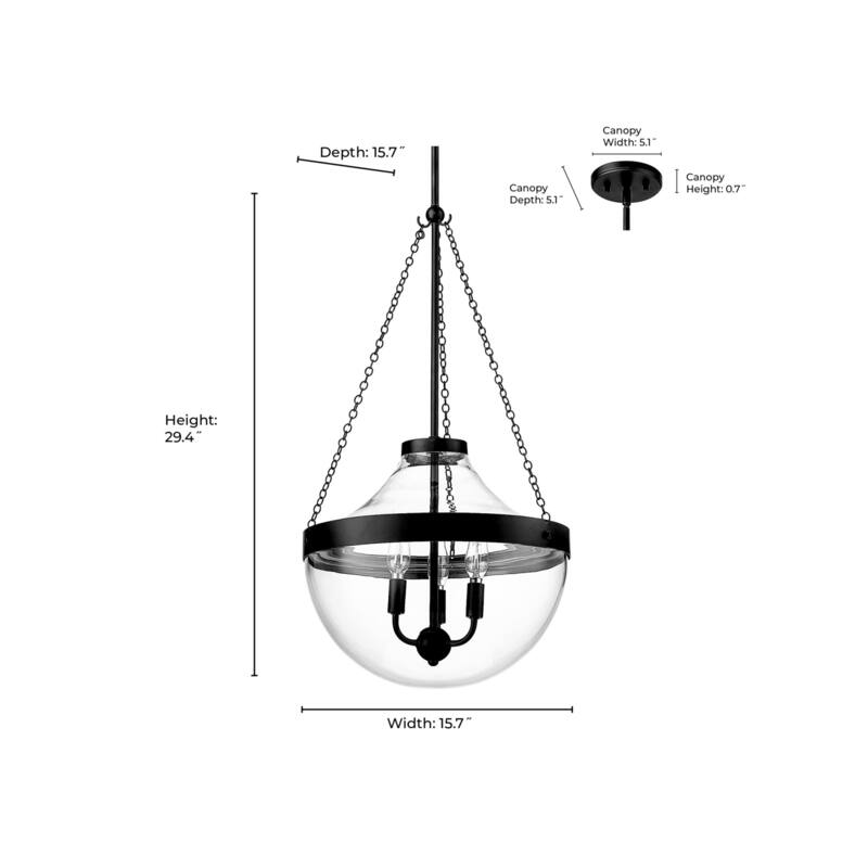 Millennium Lighting 20702 Saben 11" Wide Pendant