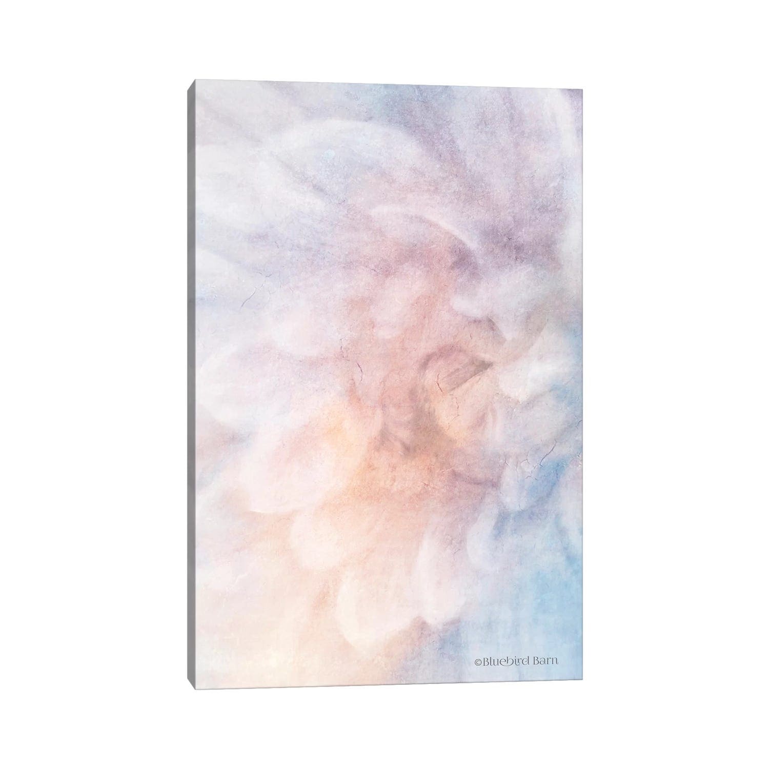 iCanvas Soft Dahlia Pastel Blue Lilac by Bluebird Barn Canvas Print - Bed  Bath & Beyond - 34219684