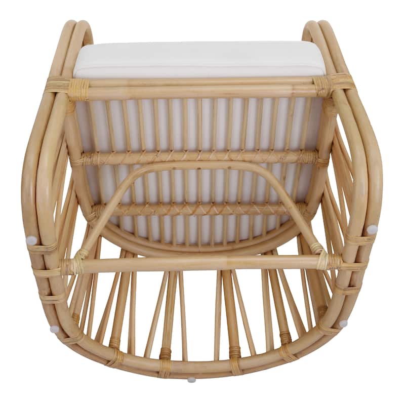 NPD Furniture Shanaya Rattan Accent Arm Chair
