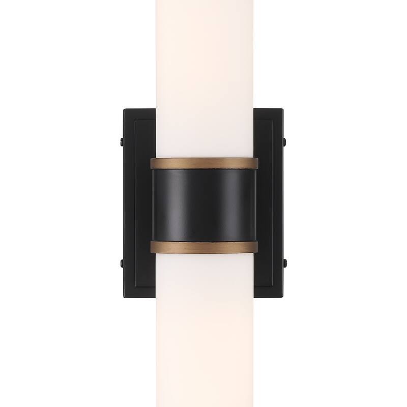 Crystorama Lighting Group CAP-8512 Capsule 2 Light 19" Tall LED Wall