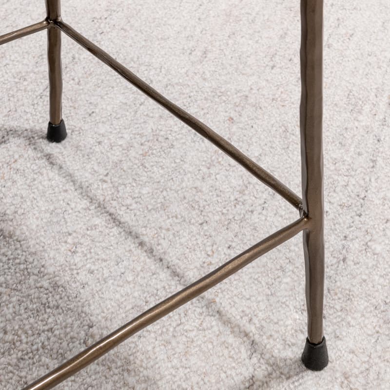 Classic Home Bose Leather Counter Stool