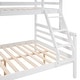 preview thumbnail 43 of 41, Twin Over Full Bunk Bed,Solid Wood Frame,High Guardrail,Safe for Kids