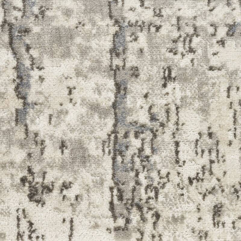 Power Loomed Abstract Modern Area Rug - 90' X '26' X '0.32