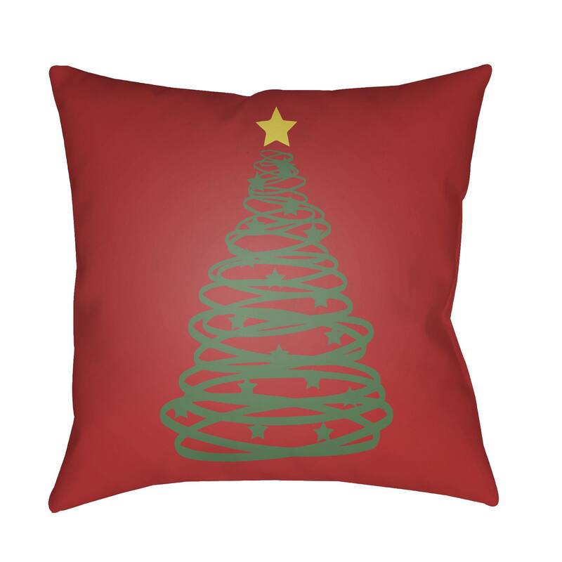 Livabliss Christmas Tree Holiday Pillow