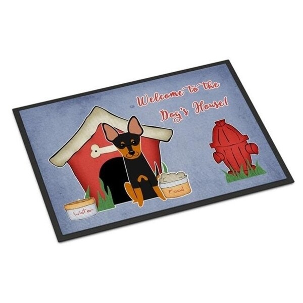 Carolines Treasures BB2863MAT Dog House Collection English Toy Terrier Indoor or Outdoor Mat 18 x 0.25 x 27 in.