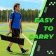 preview thumbnail 6 of 6, 12'x6' Portable Soccer Goal - White