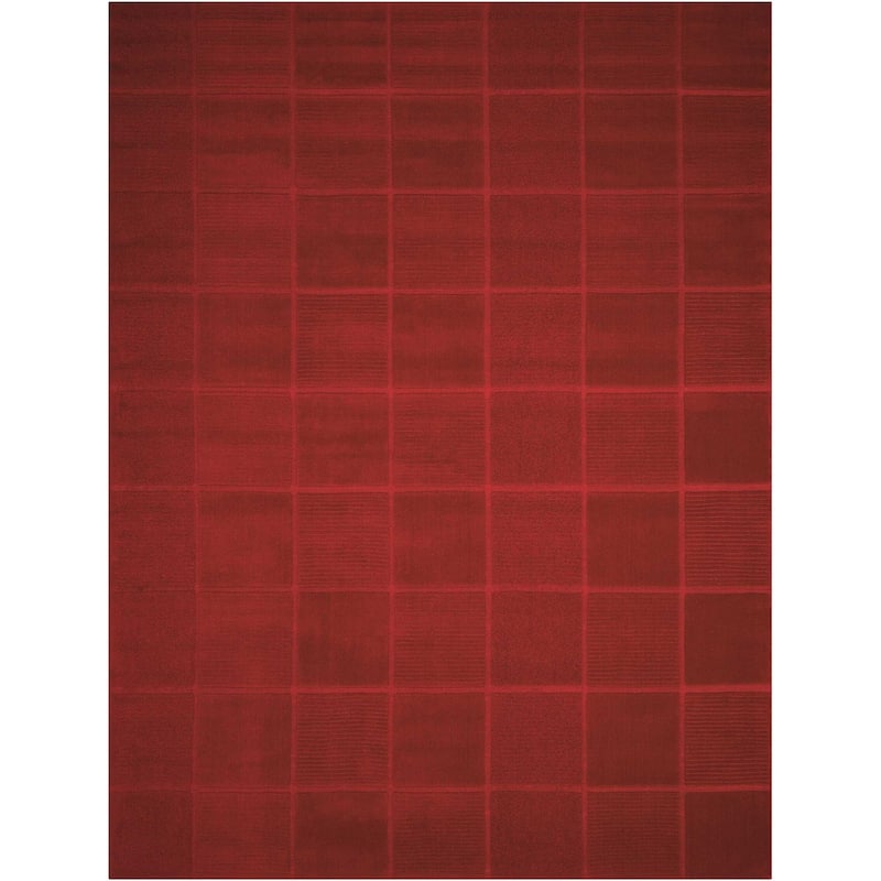 Nourison Westport Solid Geometric Hand-tufted Area Rug
