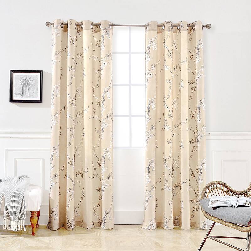DriftAway Mackenzie Room Darkening Window Curtain Panel Pair