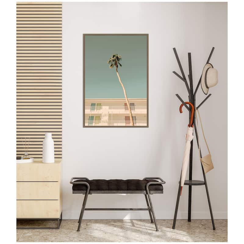 Kate and Laurel PS I Love You by Alicia Bock Framed Canvas Wall Art Print