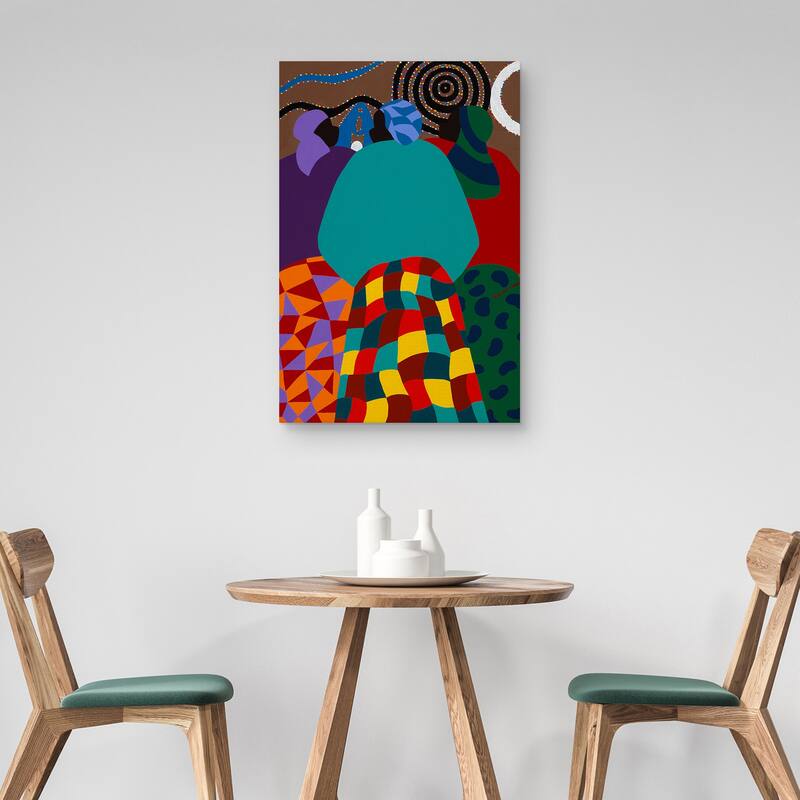 Nigerian Woman by Synthia SAINT JAMES Canvas Art Print