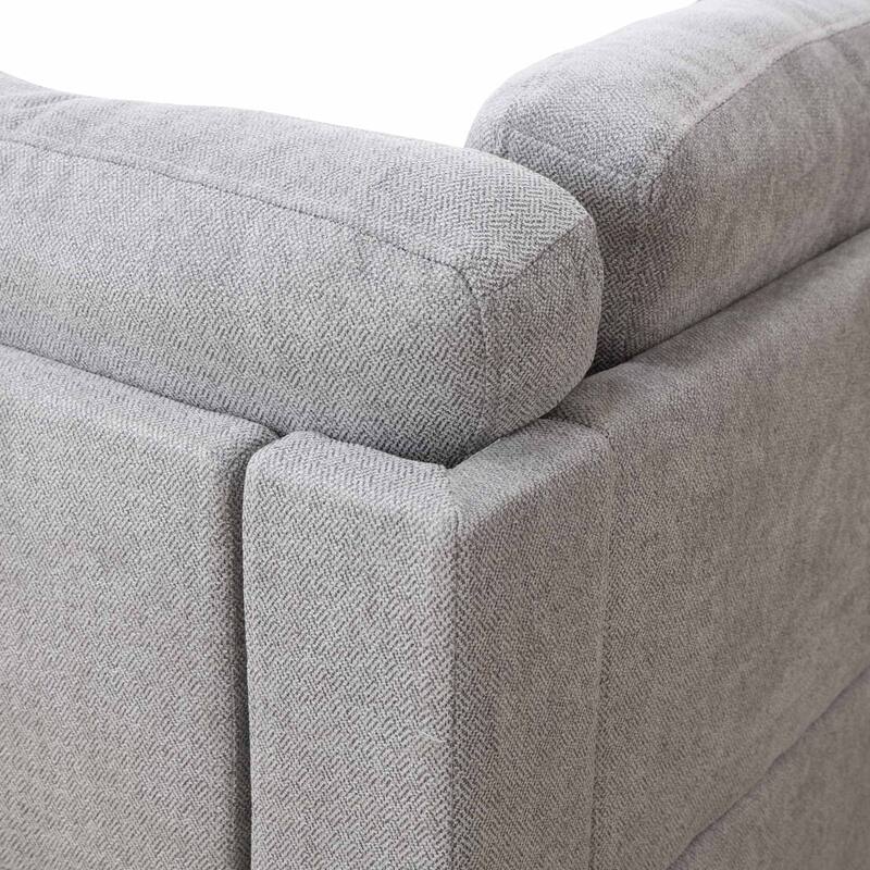 Convertible Modular Sofa Bed with Ergonomic Recline and Space-Saving Design