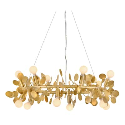 Lark 84406 Lolli 12 Light 30" Wide Abstract Chandelier