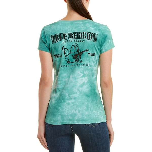 true religion blue tie dye shirt