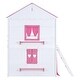preview thumbnail 33 of 32, Full Size Bunk Bed with Playhouse Design, Windows & Slide - Blue/White
