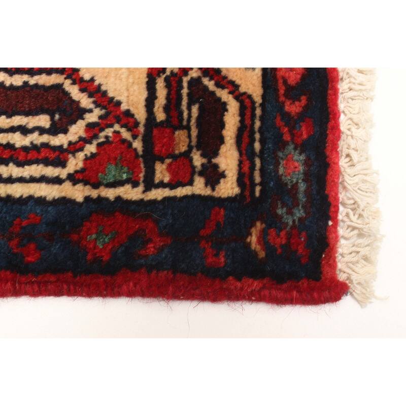 ECARPETGALLERY Hand-knotted Konya Anatolian Dark Navy Wool Rug - 3'5 x 10'0