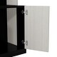 preview thumbnail 18 of 16, Full Size Murphy Bed wDesk and Storage Shelves & Cabinets, Black White