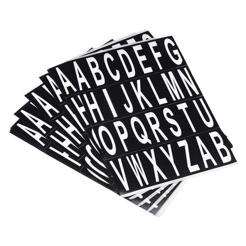 Letters Stickers Alphabet Sticky Labels PVC Vinyl for Mailbox Address