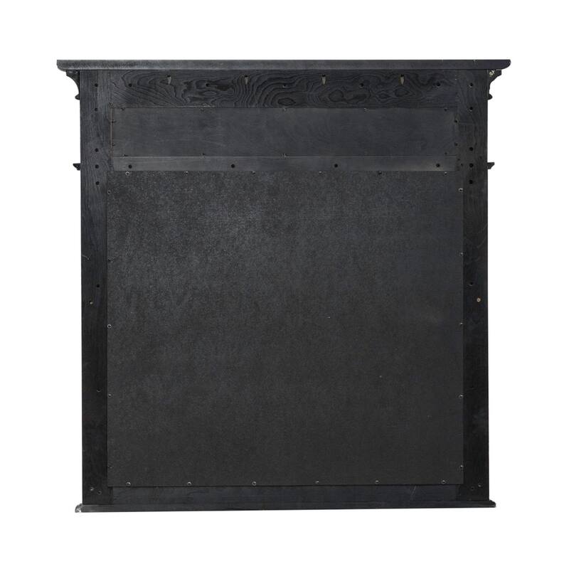 Carlisle Court Chestnut Finish Landscape Mirror