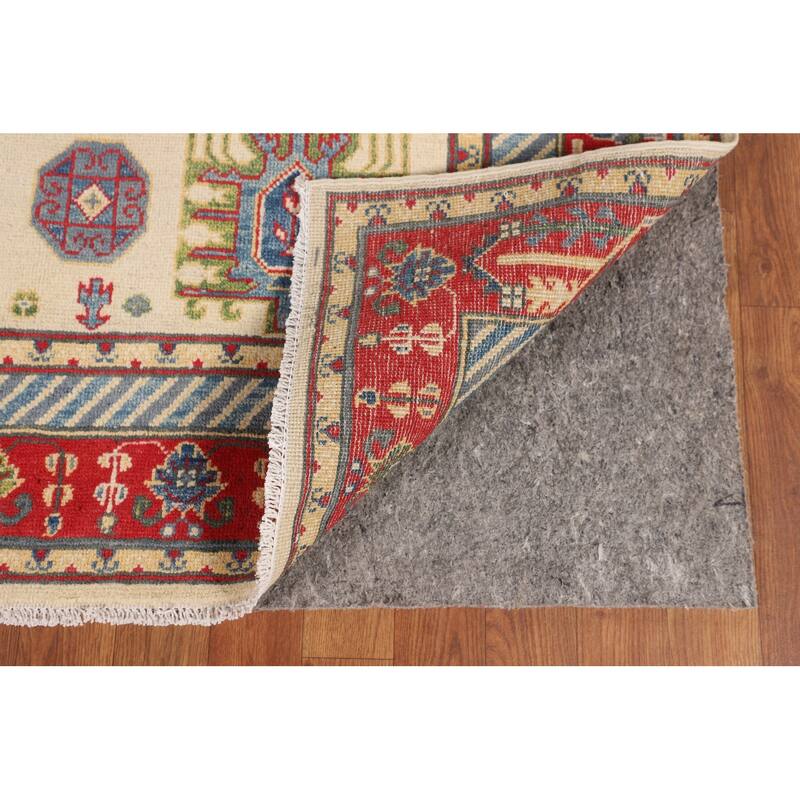 Kazak Oriental Area Rug Handmade Living Room Wool Carpet - 5'9" x 8'0"