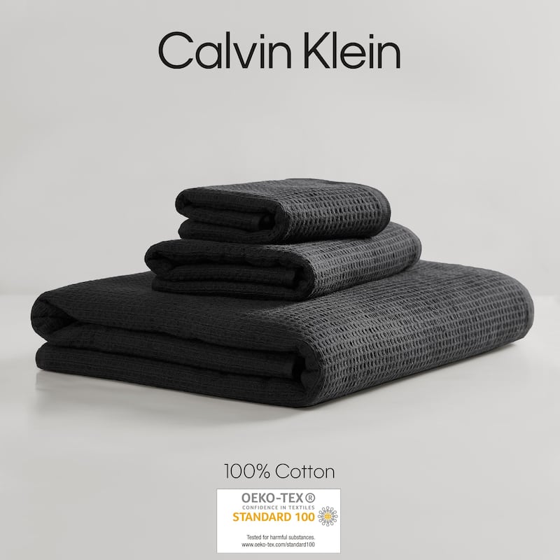 Calvin Klein Eternity Solid Cotton Towel Set