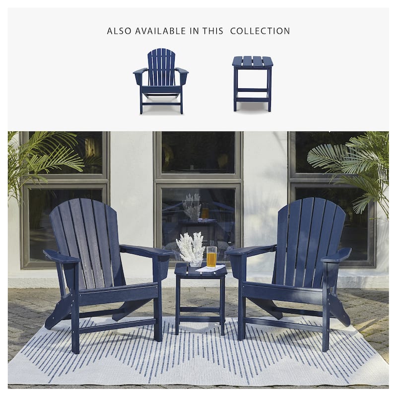 Signature Design by Ashley Sundown Treasure Outdoor Poly All Weather Rectangular End Table