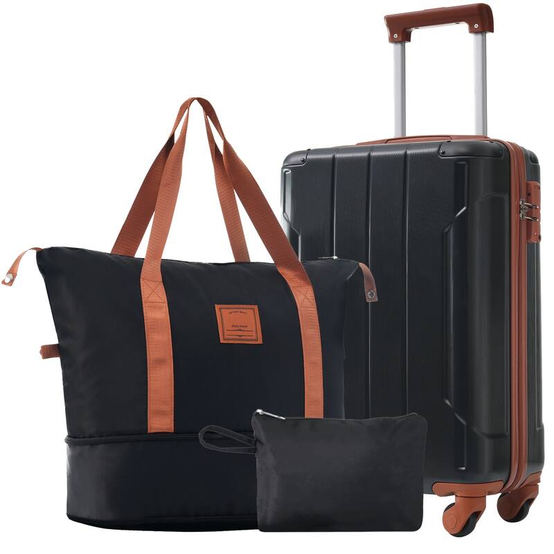 Luggage Sets 3 Piece, Expandable Carry on Luggage, Hardshell Suitcases with Wheels and TSA Lock for Men Women