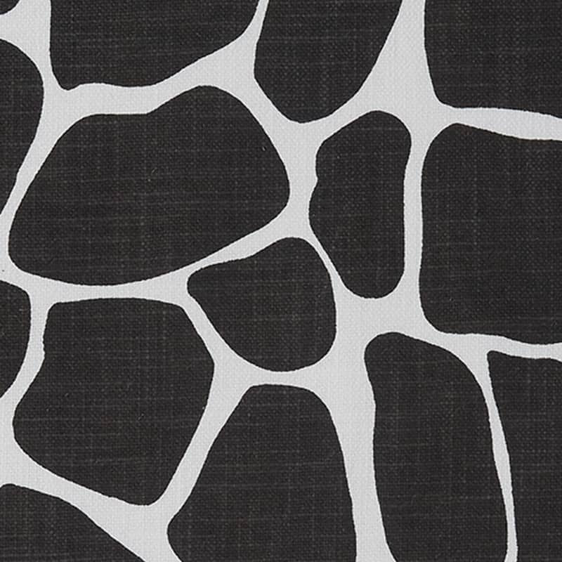 Split P Black Giraffe Printed Placemat Set of 4 - 13" X 19"