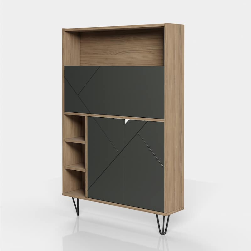 Nexera Slim Secretary Desk