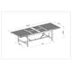 preview thumbnail 10 of 10, LifestyleGarden George 11 piece FSC Wood Outdoor Patio Dining Set - 11 Piece