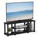 Porch & Den Stuyvesant Open Shelves 3-tier Entertainment TV Stand