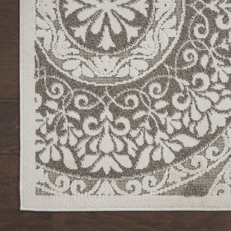 Nourison Calobra Boho Medallion Indoor Outdoor Area Rug