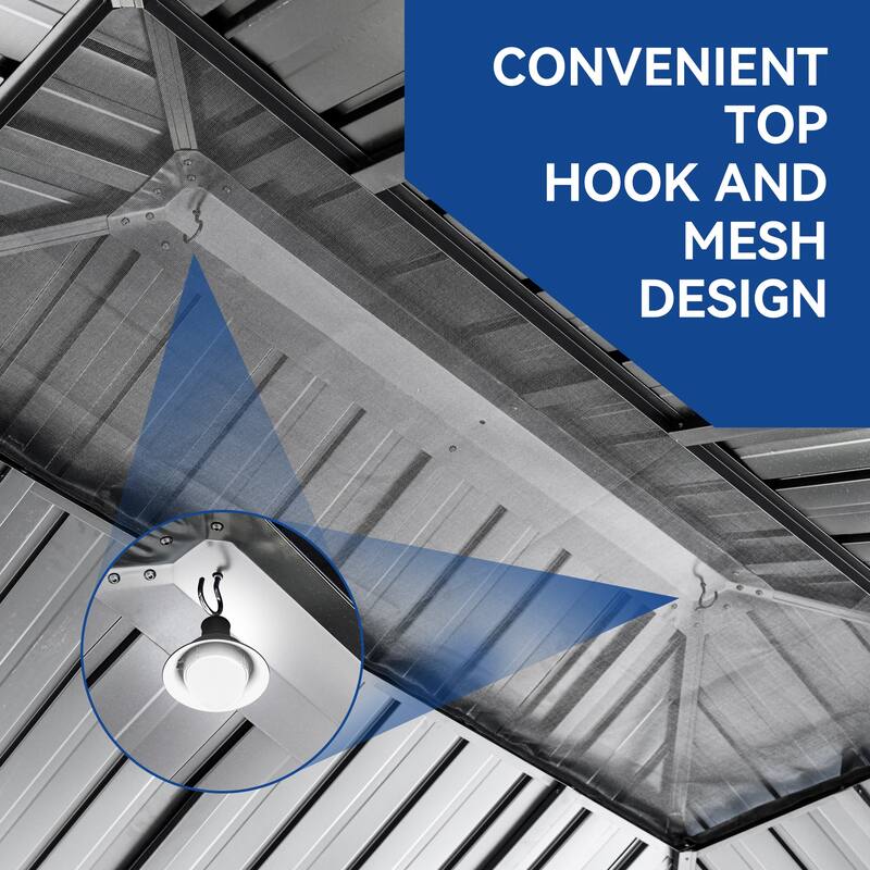 Outdoor Metal Canopy Gazebo