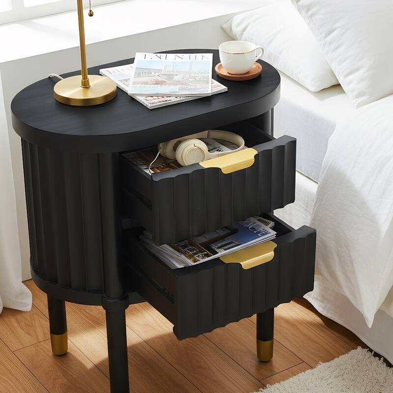 Modern NightStand with Drawer,Bedside Table