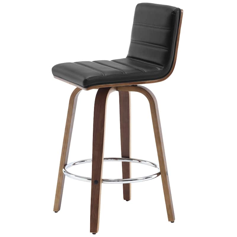 26"/29" Faux Leather Swivel Bar/Counter Stools, Set of 2/3