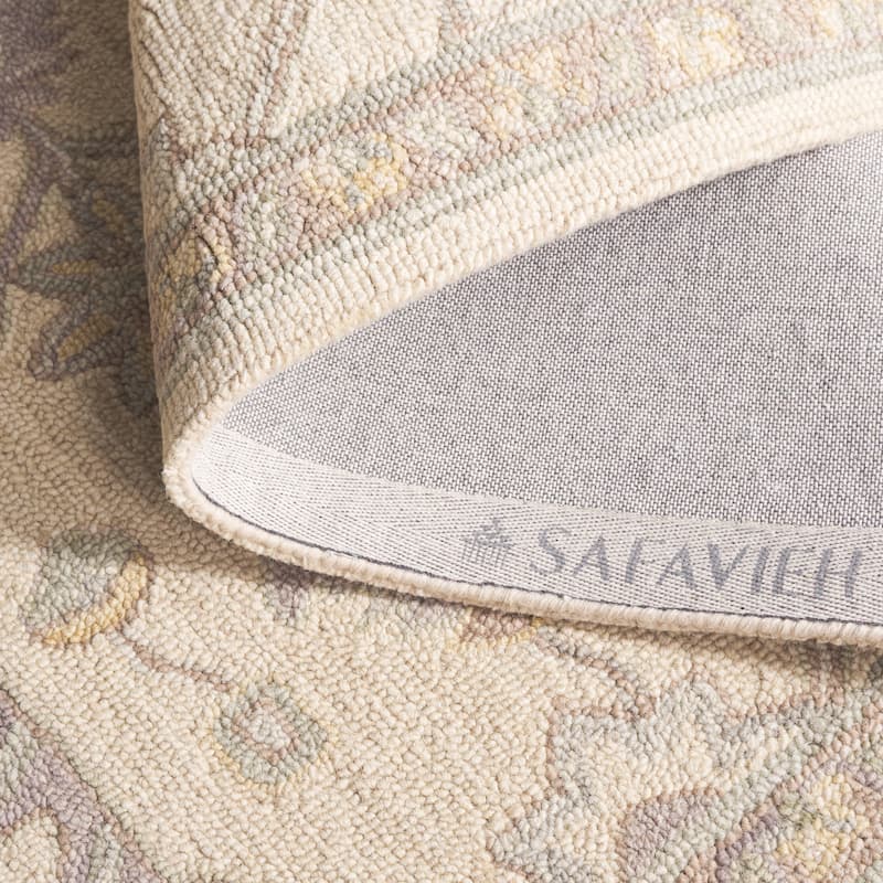 SAFAVIEH Handmade Blossom Eefke Modern Floral Wool Rug