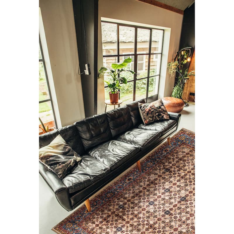 ECARPETGALLERY Hand-knotted Aryana Tan Wool Rug - 8'8 x 11'6