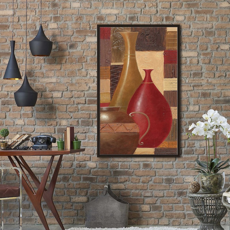 "World Spice II" Print on Floating Canvas
