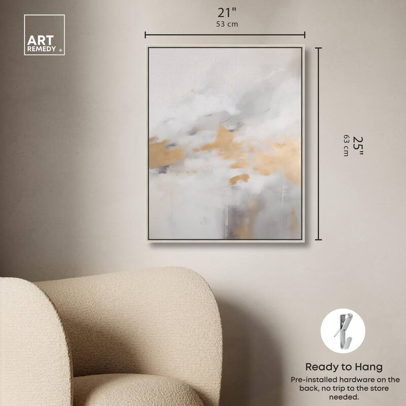 Mellowed Mist II Canvas by Art Remedy