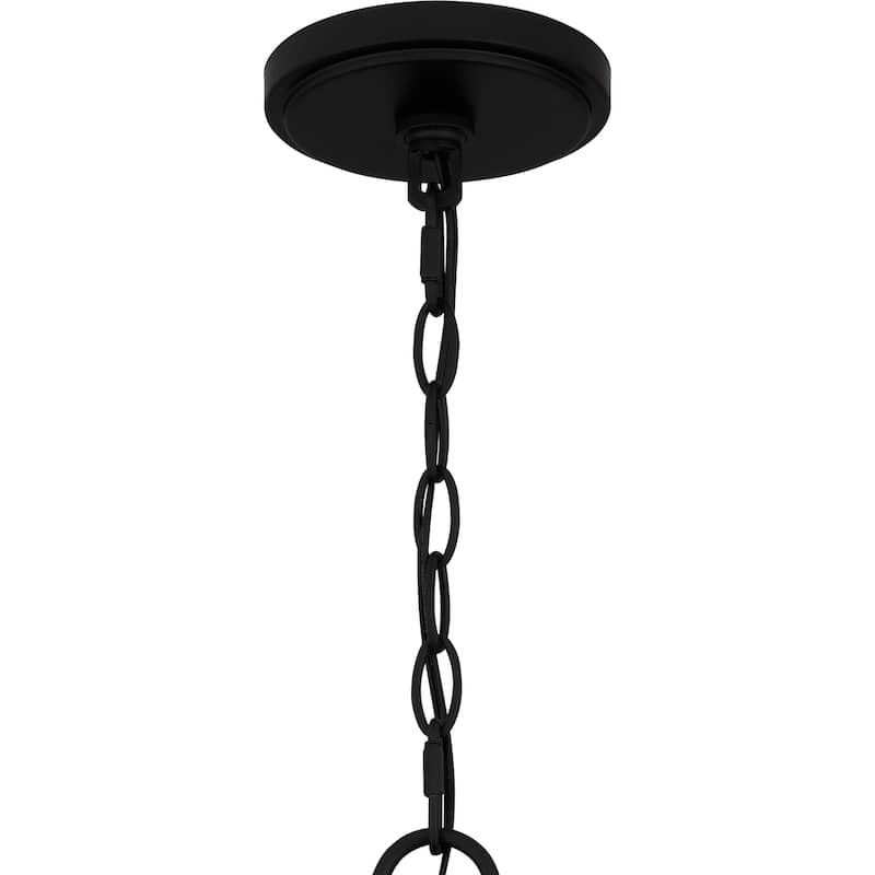 Catania 5-Light Matte Black Chandelier