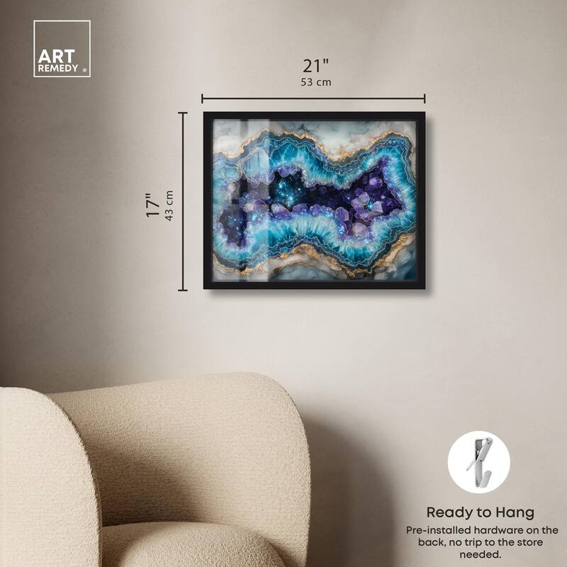 Stellar Shard Core Shadowbox by Art Remedy